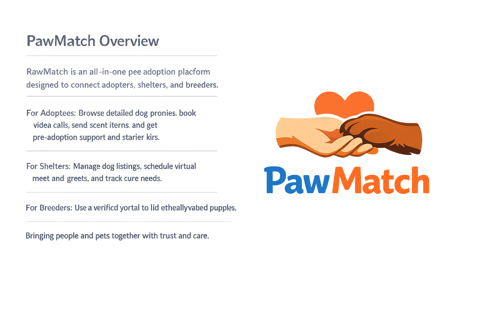 PawMatch logo